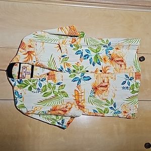 Caribbean Joe Hawaiian Stirt